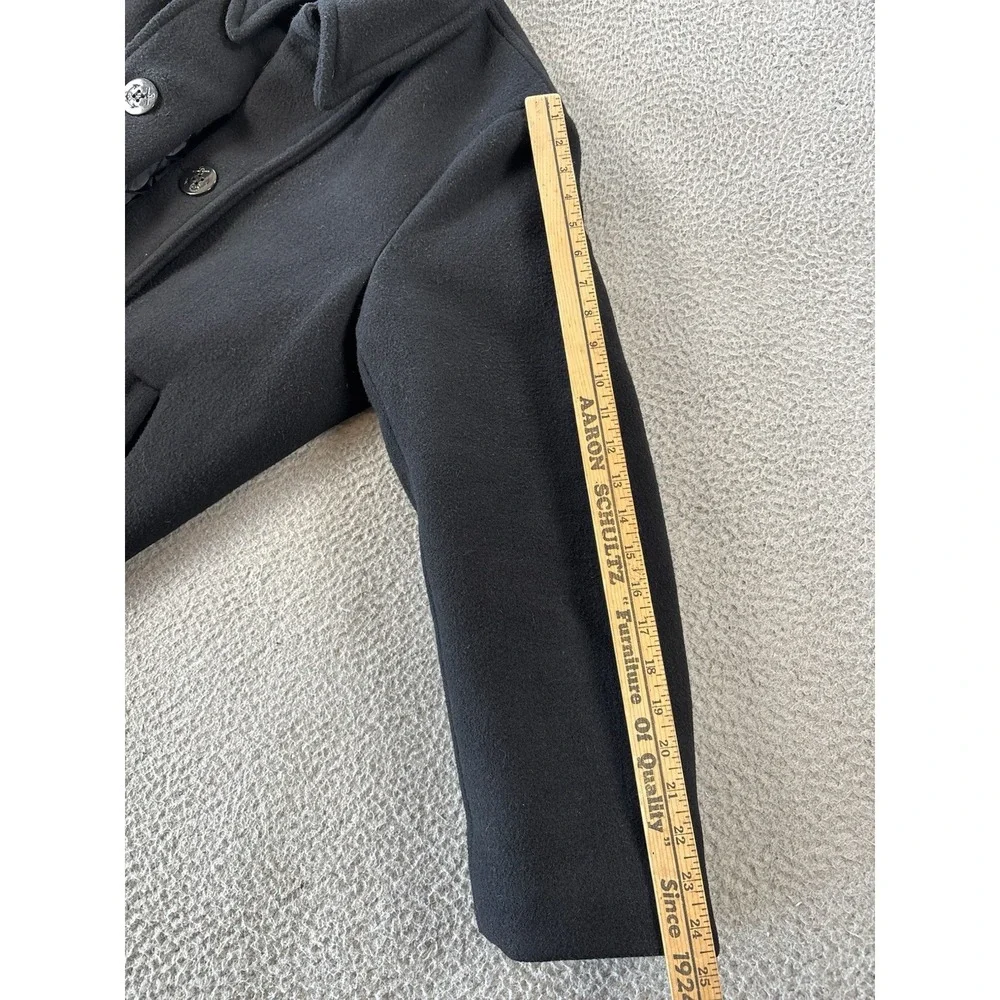 Vintage Alpha Industries Pea Coat Mens Medium‎ Wool Authentic 70s 80s